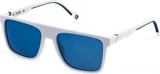 Fila SFID20 6ZNP Mens Sunglasses White Size 57