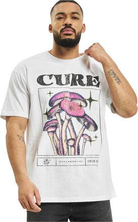 Mister Tee Herren Cure Oversize Tee T-Shirt, White, M