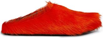 Marni Fussbet Sabot Calf-hair Slippers