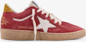 Golden Goose Sneakers Ballstar in suede con logo laterale - GOLDEN GOOSE DELUXE BRAND - gender_Woman