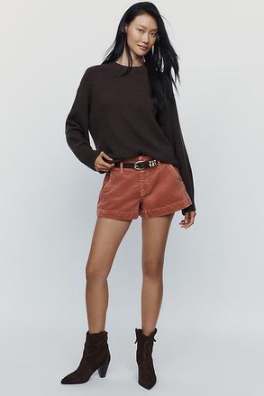Pilcro Hanna High Rise Corduroy Shorts