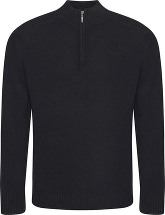 Ecologie by Danica Dames/Dames Wakhan Duurzaam Sweatshirt met Kwart Ritssluiting (Zwart)