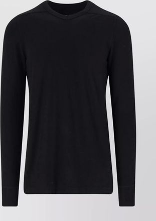 Rick Owens long sleeve v-neck crewneck sweater