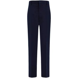 Ferragamo Uomo, Pantaloni, Blu, M, new