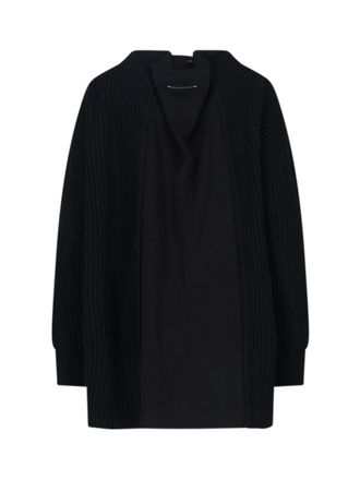 Maison Margiela Womens Sweaters Black Wool