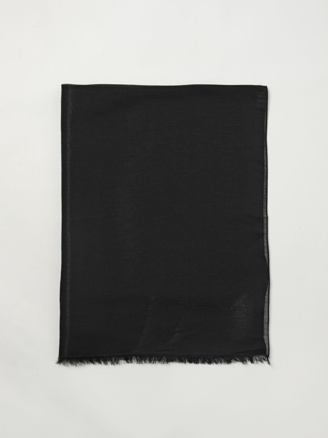スカーフ EMPORIO ARMANI Woman Scarf Black 6352364F312 00020 Emporio Armani Scarf EMPORIO ARMANI Woman color Black from