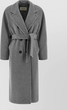 Max Mara cashmere oversized belted single-breasted coat