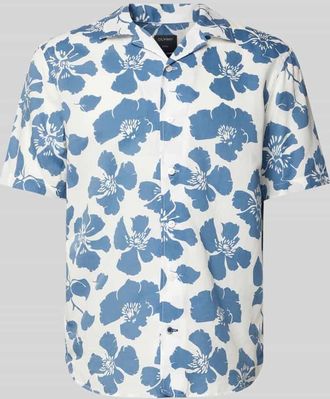 Olymp Level 5 Casual Fit Freizeithemd mit Resortkragen in Blau, Gr&ouml;&szlig;e M