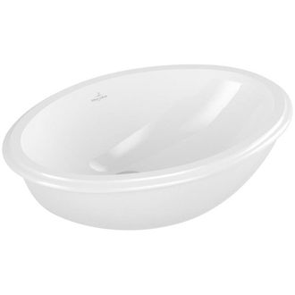 Villeroy & Boch Evana onderbouwwastafel - 50x35cm - ceramic+ wit