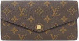 Louis Vuitton Pre-owned Wallets, female, Brown, Size: ONE SIZE Pre-owned Monogram Long Wallet