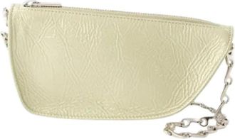 Burberry Gewatteerde Schoudertas van Lamsleer - Dames - Schoudertassen - Beige - ONE Size - Leer - Tassen