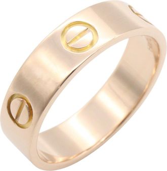 Cartier Gold Pink Gold (18K) Band Ring (Pre-Owned)