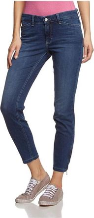 M.A.C Dames Dream Summer Jeans - Dames - Cropped Jeans - Blauw - S - Jeans