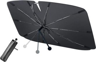 OEM Apto Para La Mayor&iacute;a De Coches Y Suv, Parasol, Protecci&oacute;n Uv, Funda Plegable Para Parabrisas De Coche, 140 X 79 Cm
