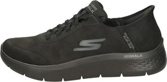 Skechers GO Walk Flex - Smooth Motion - Heren - Sneakers - Zwart - 41 EU - Leer - Schoenen