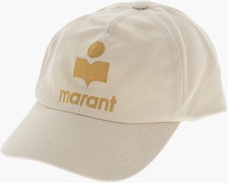 Isabel Marant Solid Color TYRON Cap with Embroidered Logo size 59