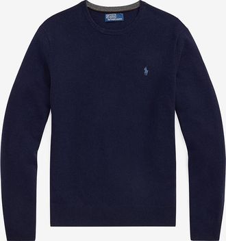 Polo Ralph Lauren Feinstrick-Wollpullover mit Rundhals Pony