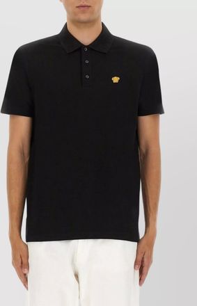 Versace collared shirts short sleeves