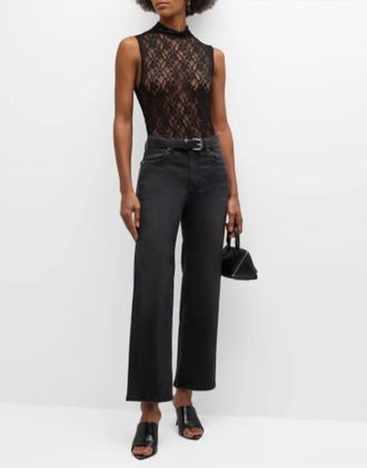 Frame Denim Le Sleek Straight Jeans In Meteor