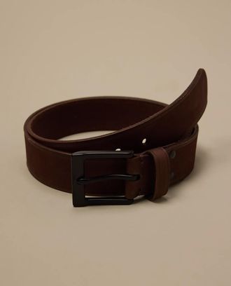 Lucky Brand Grommet Leather Belt