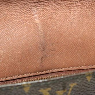 Louis Vuitton Pre-owned Cross Body Bags, female, Brown, Size: ONE SIZE Pre-owned Canvas Cross Body Bag