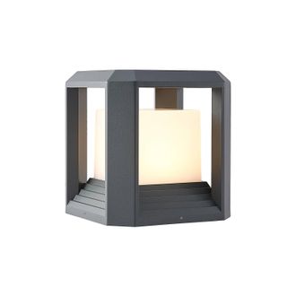 Lucande Lucande L&aacute;mpara Led Para Exterior serenella En Negro De Aluminio