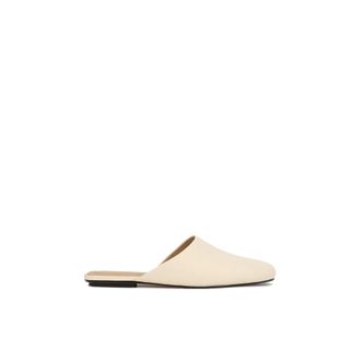 Kazar Leren Mules - Dames - Slip ons - Beige - 39 EU - Leer - Schoenen