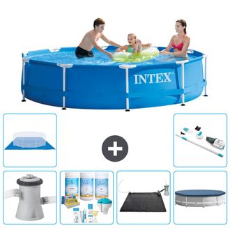 Intex Piscina Con Estructura Redonda - 305x76 Cm - 8-piezas S20449