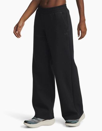 Under Armour Womens Closed Hem Fleece Joggers - Black - Size: 16 xl