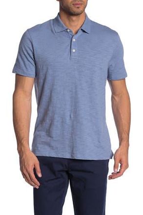 Vince Short Sleeve Slub Polo in Gentle Blue at Nordstrom Rack, Size X-Large