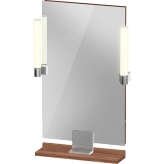 Duravit Duravit - Espejo Sivida, Cromo, 450x36x650mm, Luz Superior