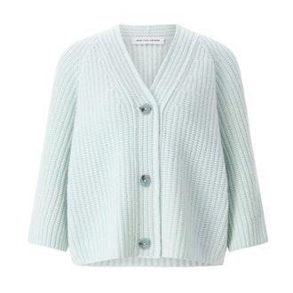 Iris Von Arnim Truien & Vesten, Dames, Groen, XS, 3/4 Mouw Cardigan