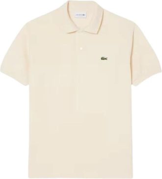 Lacoste L.12.12 Polo Shirt - Heren - Polos - Beige - M - Katoen - Tops