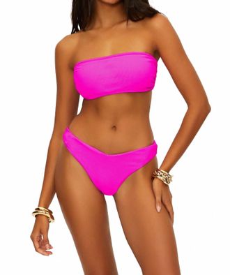 Beach Riot Womens Kelsey Top In Pink