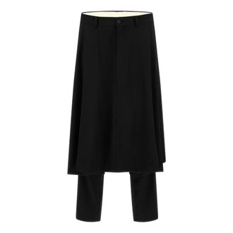 Comme Des Gar&ccedil;ons Pantalones H&iacute;bridos - Trousers - Hombre - Negro - L