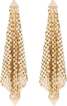 Paco Rabanne Gouden Ketting voor Vrouwen - Dames - Oorbellen - Geel - ONE Size - Accessoires