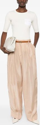 Fabiana Filippi Womens Pleated Trousers Ss26 W