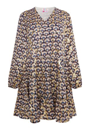 Izia Jurk Dames Navy Veelkleurig