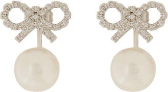 Self Portrait Earrings With Bow