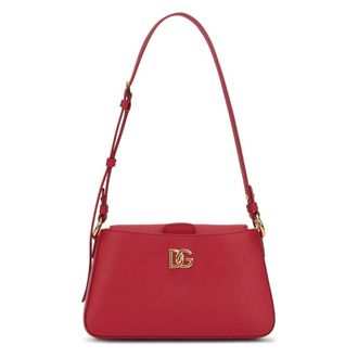 Dolce & Gabbana Dames, Tassen, Rood, Maat: ONE Size Leer