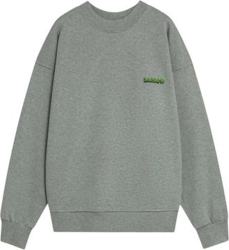 Barrow Sweatshirt met print op de rug - Heren - Sweatshirts - Grijs - XL - Hoodies & sweatvesten