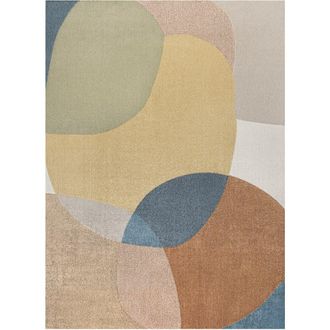 Jonathan Y Designs Pebble Geometric Kids & Novelty Machine-Washable Area Rug in Multi at Nordstrom, Size 3Ft 0In X 5Ft 0In