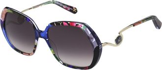 Christian Lacroix CL5130 610 Womens Sunglasses Blue Size 59