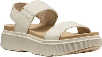 Keen Elle Mila Platform Sandal in Birch/birch at Nordstrom, Size 10.5
