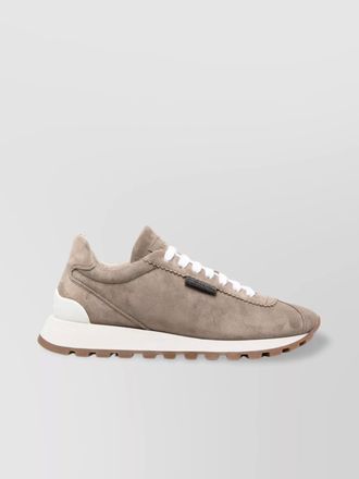 Brunello Cucinelli leather low-top sneakers