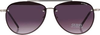 Guess Smoke Gradient Pilot Ladies Sunglasses GF0386 10B 63