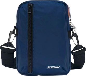 K-Way Barbiton Crossbody Bag - Heren - Schoudertassen - Blauw - ONE Size - Tassen