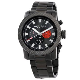 Akribos XXIV Black Mens Watch AK684BK