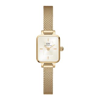 Daniel Wellington Accessoires, Dames, Geel, ONE Size, Quadro Mini Watch
