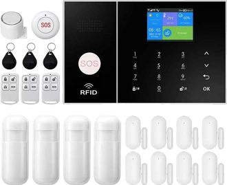 OEM Sistema De Alarma Para El Hogar, Conectividad Inal&aacute;mbrica, Control Mediante Aplicaci&oacute;n M&oacute;vil, E-4g, Enchufe Europeo